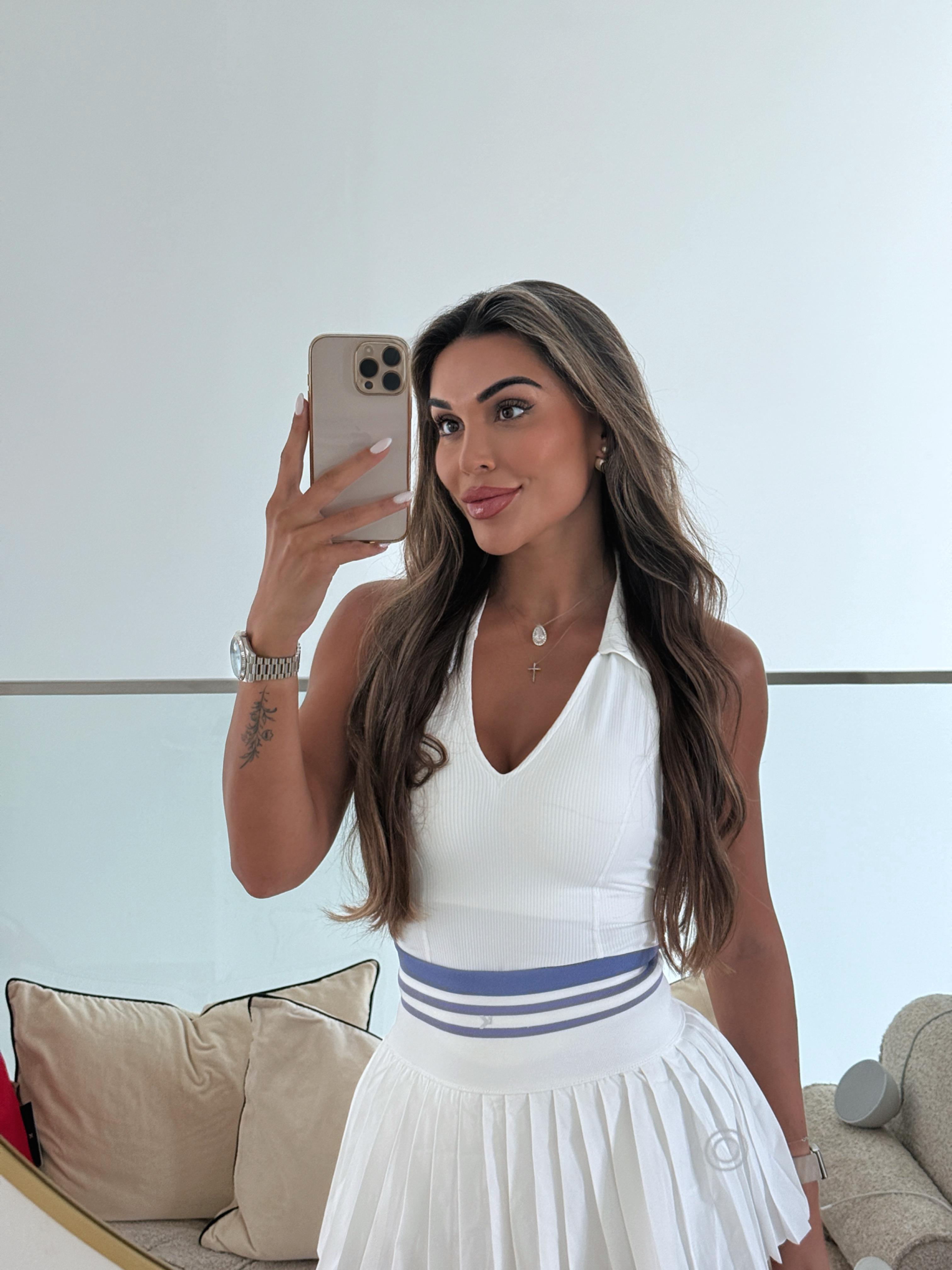 Sierra V neck Sleeveless Top